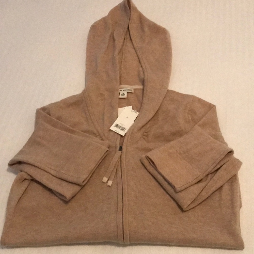 Banana Republic sweater/Cardigan with hoodie